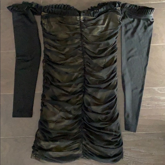 Black sheer midi dress🔥 - Picture 10 of 12